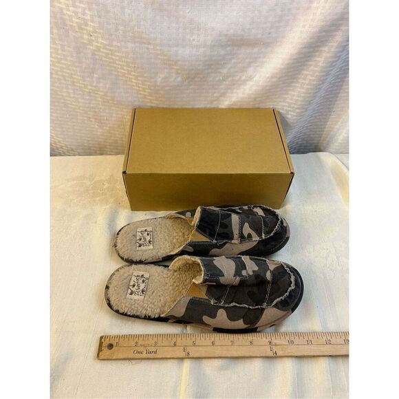 Blowfish mules fur-lined camo shoes 8-9.5 shoes - Picture 4 of 4